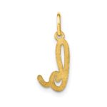 14KY Lower case Letter B Initial Charm - Image 4