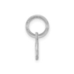 14KW Lower case Letter A Initial Charm - Image 2