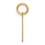 14KY Letter R Initial Pendant - Image 2