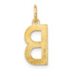 14ky Letter B Initial Pendant - Image 4