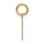 14ky Letter F Initial Pendant - Image 2