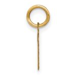 14ky Letter T Initial Pendant - Image 2