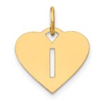 14ky Initial Letter I Initial Charm