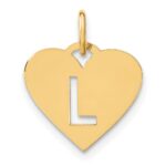 14ky Initial Letter L Initial Charm