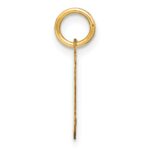 14ky Lowercase Letter G Initial Pendant - Image 2