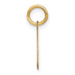 14ky Lowercase Letter H Initial Pendant - Image 2