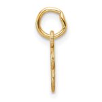 14ky Cutout Letter B Initial Pendant - Image 2