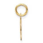 14K Uppercase Letter J Initial Charm - Image 2