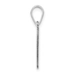 Sterling Silver/Rhodium-plated Arizona State Pendant - Image 2