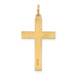 14K Laser Designed Cross Pendant - Image 4