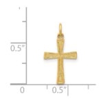 14k Cross Charm - Image 3