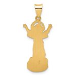 14k Hollow Divine Child Jesus Figure Charm - Image 3