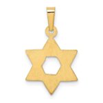14k Star of David Pendant - Image 4
