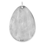 Sterling Silver Rhodium-plated Medical Jewelry Pendant - Image 3