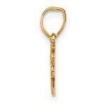 14K Graduation Cap and Diploma 2025 Charm - Image 2