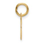 14K Small Script Letter E Initial Charm - Image 2