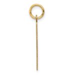 14k Sunday the First Day Engravable Calendar Pendant - Image 2