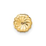 14k 2 carat Lab Grown Diamond VS+ F+ Radiant Complete Four Prong Stud Earrings - Image 5