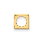 14ky Alphabet Bead Letter U - Image 2